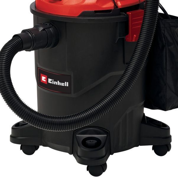 Мощный пылесос строительный Einhell TC-VC 1825 A : 1250 Вт, 180 мБар, 25л (2342485) 2342485 фото
