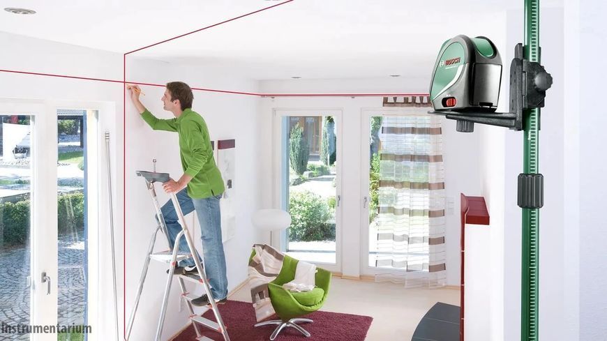Телескопическая штанга Bosch TP 320: рабочая высота 10-320 см, вес 1.1 кг (0603693101) 0603693101 фото