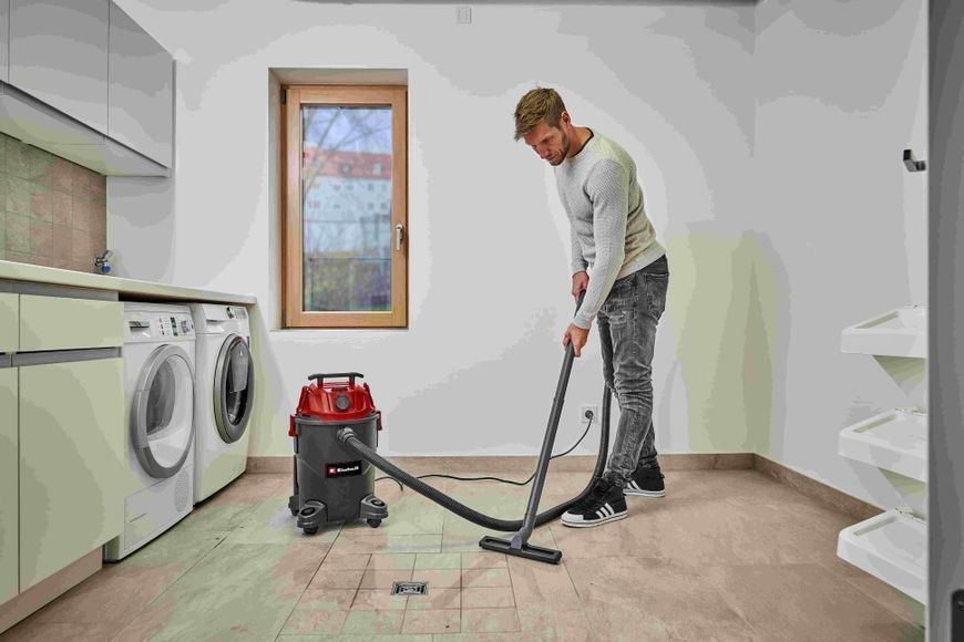 Мощный пылесос строительный Einhell TC-VC 1825 A : 1250 Вт, 180 мБар, 25л (2342485) 2342485 фото