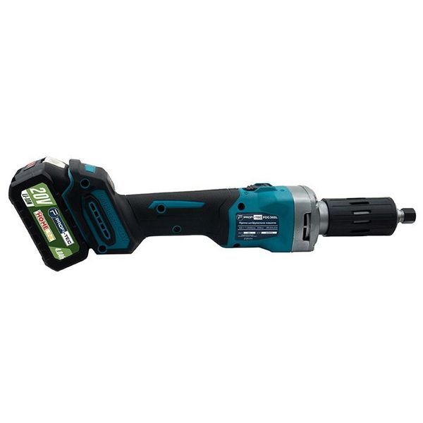 Аккумуляторная прямая шлифмашина PROFI-TEC PDG36BL POWERLine : с АКБ 20V 2 шт по 4.0 Ah+ЗУ 005456 фото