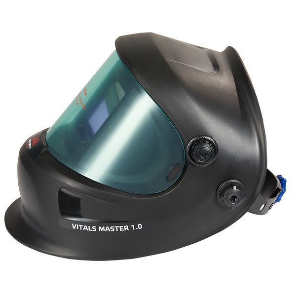 Маска зварювальника (хамелеон) з автозатемненням Vitals Master 1.0 : DIN 9-13 маска для зварювання, щиток зварника FAY 159204 фото