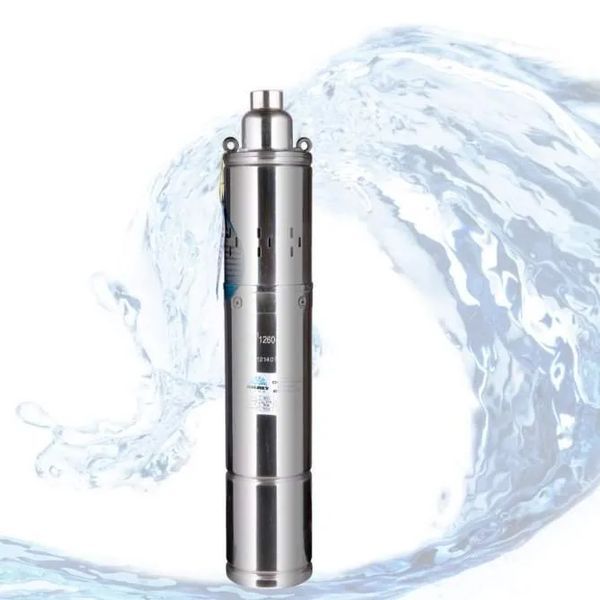 Насос занурювальний шнековий свердловинний Vitals aqua 4DS 1260-0.75r : 750 Вт 47615 фото