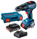 Мощный аккумуляторный ударный шуруповерт Bosch GSB 18V-50 3601JH5100 : с АКБ 2 шт-18V 2.0Ah, 50Hm 3601JH5100 фото 1