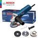 Маленька болгарка з регулюванням обертів (кутова шліувальна машина) Bosch GWS 750 S : 750 Вт, 125мм круг КШМ (0601394121) 0601394121 фото 1