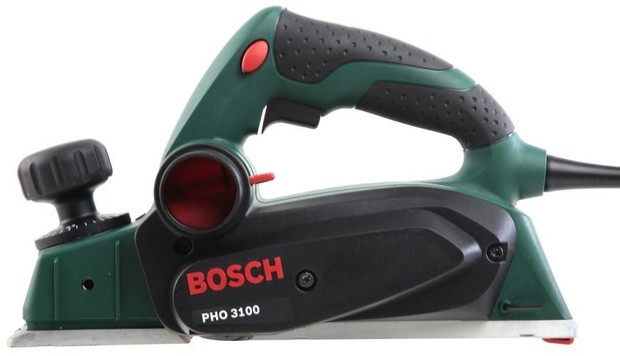 Профессиональный рубанок электрический Bosch PHO 3100:750 Вт, ширина/глубина обработки 82мм/0-3,1мм 0603271100 фото