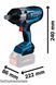 Професійний акумуляторний ударний гайковерт Bosch Professional GDS 18V-1050 H : без АКБ, 1050 Hm, 1750 об/хв, 2600 уд/хв 06019J8500 фото 2