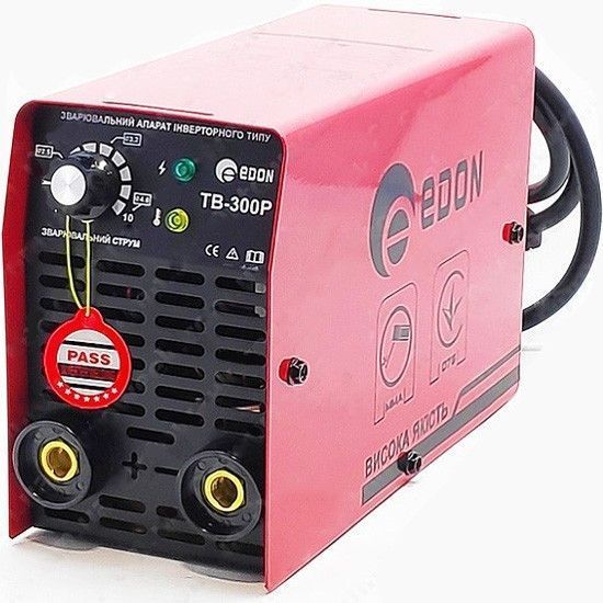 Зварювальний апарат Edon TB-300P (3.5 кВт, 300 А) для дому + + маска хамелеон в подарок! TB-300P і маска фото