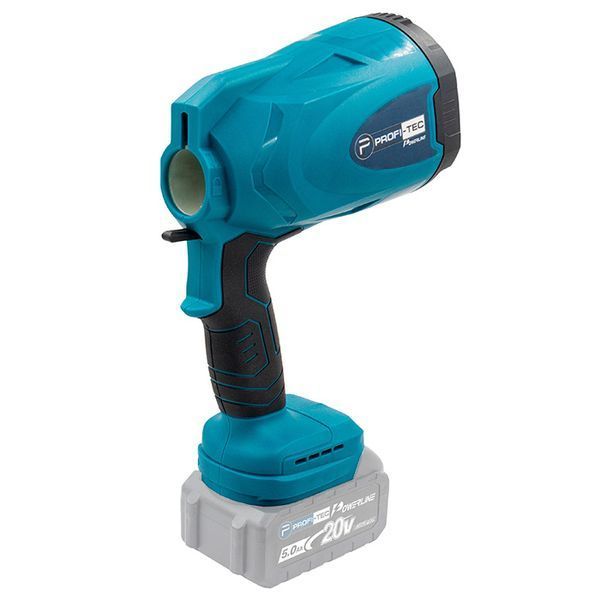 Акумуляторний фарбопульт PROFI-TEC PSG80020 POWERLine : з АКБ 20V 2шт- 2.0Ah+ЗП, сопло 1,0 / 1,8 / 2,5 мм 006610 фото