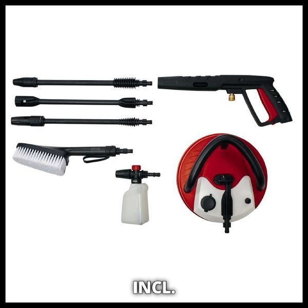 Мощная мойка высокого давления Einhell TE-HP 170 : 2300 Вт, давление 170 бар, 440 л/ч 4140770 фото