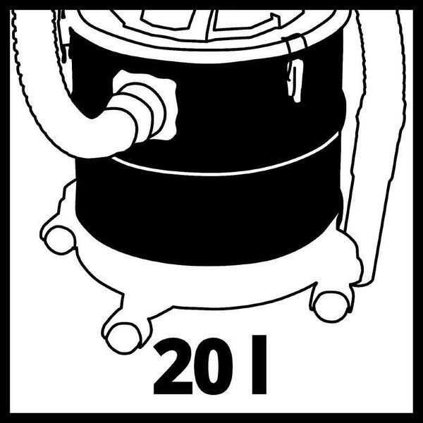 Пылесос EINHELL TC-AV 2032 DW (для золы) 2351667 фото