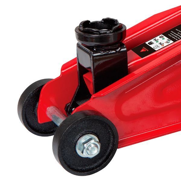 Домкрат подкатной 2т GTM T820050R гидравлический с поворотной ручкой (32764) 32764 фото