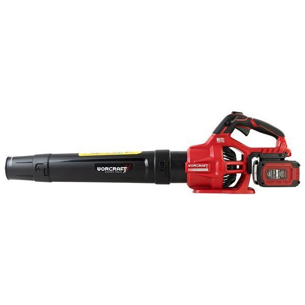 Акумуляторний садовий повітродув безщітковий WORCRAFT CLB‑S40LiBA - в режимі Turbo 1014 м&sup3;/год 13294 фото