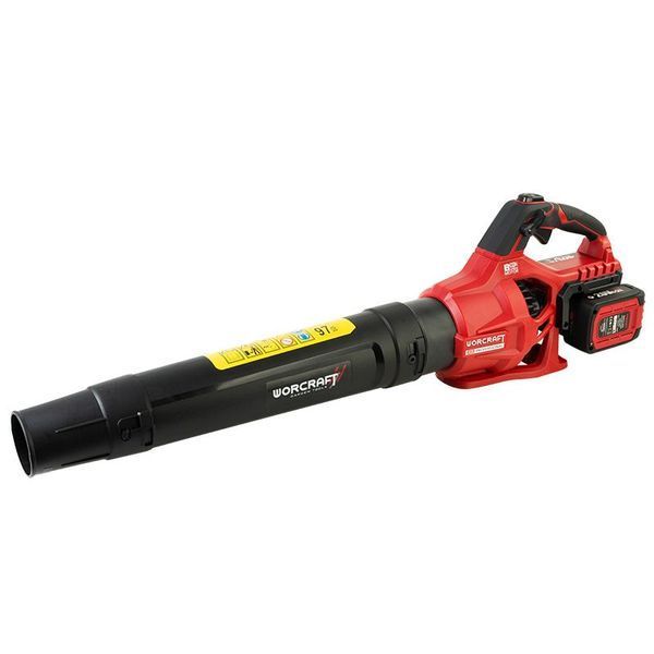 Акумуляторний садовий повітродув безщітковий WORCRAFT CLB‑S40LiBA - в режимі Turbo 1014 м&sup3;/год 13294 фото
