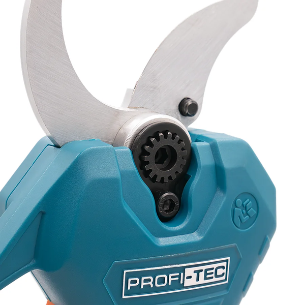 Акумуляторний секатор PROFI-TEC PES40 UltraCore (1&times;акум. (2.0 Аг), зарядне, кейс) 007631 фото