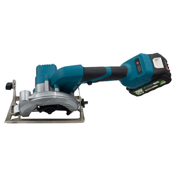 Аккумуляторная дисковая пила PROFI-TEC PCA1220BL POWERLine: с АКБ 20V 4.0 Ah+ЗУ, диск 125 мм 006451 фото