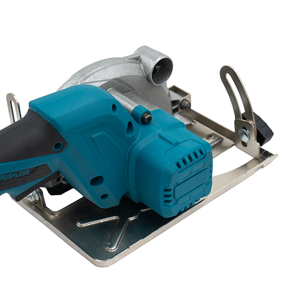 Аккумуляторная дисковая пила PROFI-TEC PCA1220BL POWERLine: с АКБ 20V 4.0 Ah+ЗУ, диск 125 мм 006451 фото