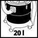 Пылесос EINHELL TC-AV 2032 DW (для золы) 2351667 фото 7