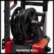 Мощная мойка высокого давления Einhell TE-HP 170 : 2300 Вт, давление 170 бар, 440 л/ч 4140770 фото 5