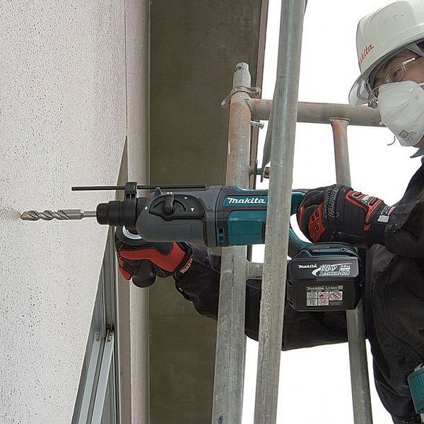 Профессиональный аккумуляторный перфоратор Makita DHR 241 Z : 2 Дж, SDS-плюс (без АКБ) DHR241Z фото