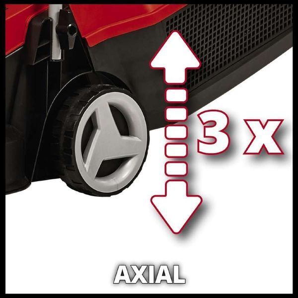 Газонокосарка акумуляторна Einhell GE-CM 18/32 Li - Solo : з АКБ 18V 4,0 Ah, 32см ширина, 350 кв. м. безщіткова 3413256, 4512042 фото