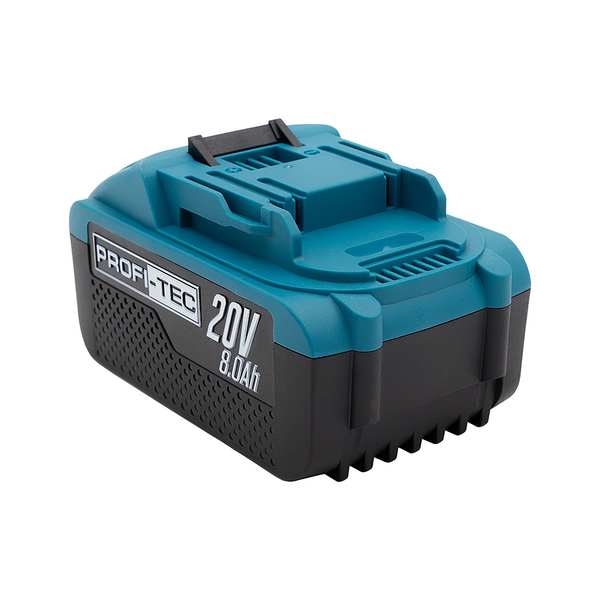 Аккумуляторная батарея PROFI-TEC PT2080EP POWERLine : 20V, 8.0 Аh, с индикатором заряда FAY 005851 фото