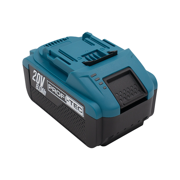 Аккумуляторная батарея PROFI-TEC PT2080EP POWERLine : 20V, 8.0 Аh, с индикатором заряда FAY 005851 фото