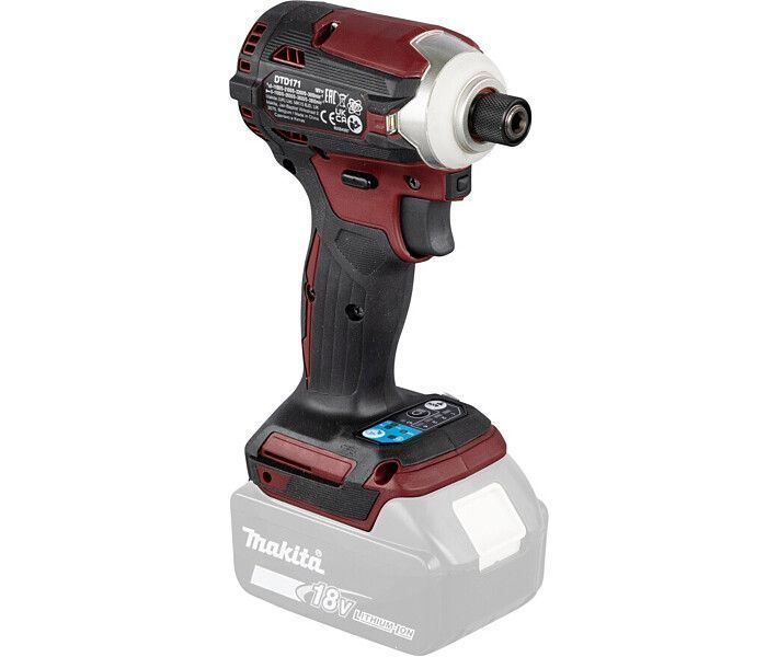 Аккумуляторный ударный винтоверт Makita DTD171ZAR (без АКБ) : Li-ion 18 В, шпиндель 1/4 DTD171ZAR фото
