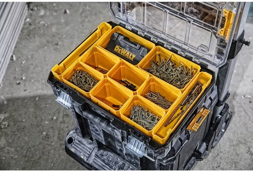 Профессиональный органайзер TSTAK с прозрачной крышкой DeWALT DWST82968-1 DWST82968-1 фото