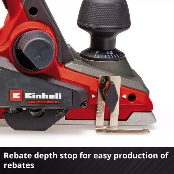 Рубанок акумуляторний EINHELL TP-PL 18/3 Li BL-Solo 4345405 фото