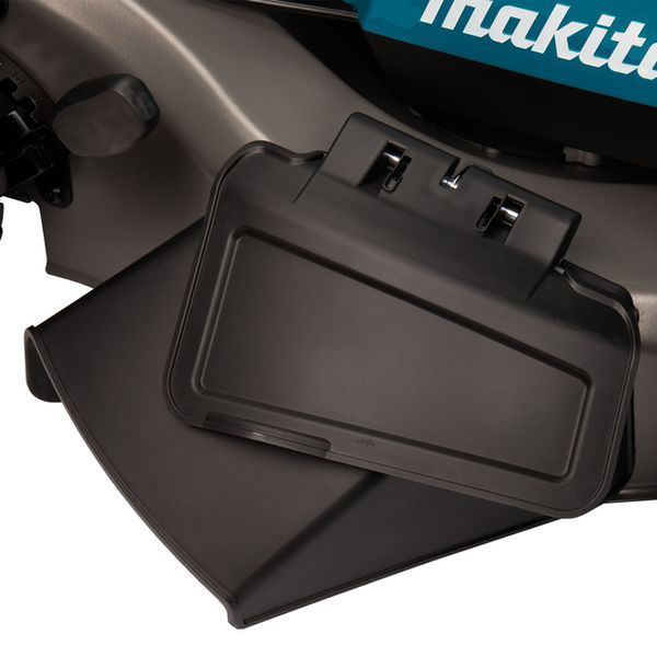 Газонокосарка акумуляторна Makita DLM532PT4 : 18 В акумулятор 4 шт на 5 Ач + зарядка DC18RD DLM532PT4 фото