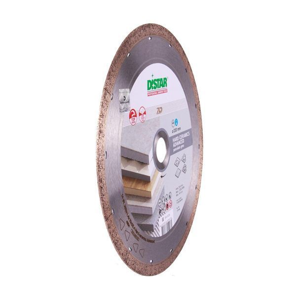 Диск алмазный отрезной Distar Hard ceramics Advanced 1A1R 180мм керамика, керамогранит 11120528014 11120528014 фото