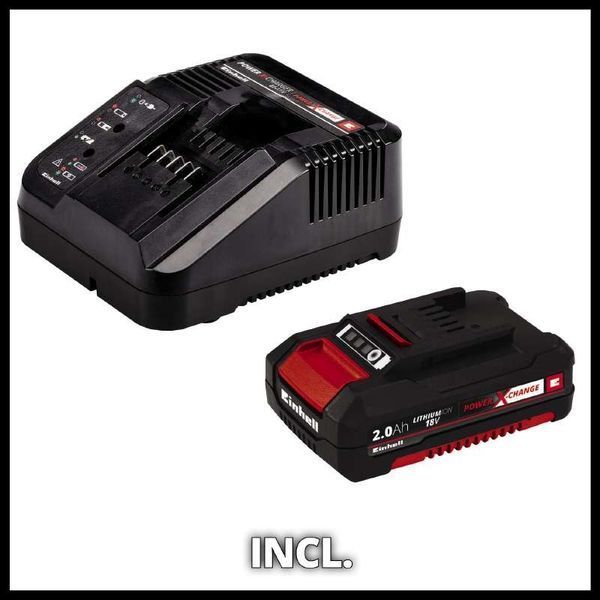 Триммер аккумуляторный Einhell GC-CT 18/24 Li: с АКБ 18V 2.0Ah + ЗУ 3411125 фото