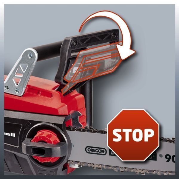 Потужна акумуляторна ланцюгова пила Einhell GE-LC 18 Li Kit : 18V 3.0Ah, шина 25см (4501760) 4501760 фото