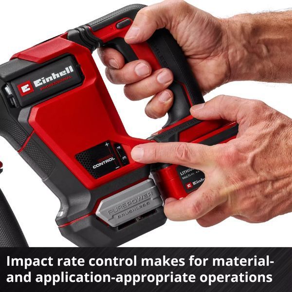 Відбійний молоток акумуляторний безщітковий Einhell Professional TP-DH 18/4 Li BL-Solo (18В/каркас) 4514190 фото