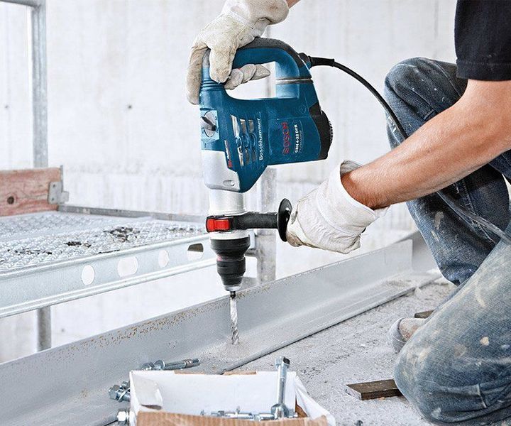 Профессиональный ударный электрический перфоратор Bosch GBH 4-32 DFR : 900 Вт, 4,2 Дж (0611332100) 0611332100 фото