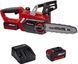 Потужна акумуляторна ланцюгова пила Einhell GE-LC 18 Li Kit : 18V 3.0Ah, шина 25см (4501760) 4501760 фото 1
