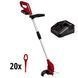 Триммер аккумуляторный Einhell GC-CT 18/24 Li: с АКБ 18V 2.0Ah + ЗУ 3411125 фото 1