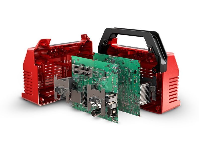 Мощное зарядное устройство для 4-х аккумуляторов Einhell 2x2 Power X-Quattrocharger 4А 4512102 фото