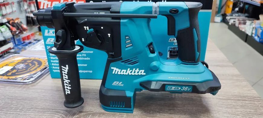 Профессиональный аккумуляторный перфоратор Makita DHR280Z (без АКБ) : 2.8 Дж,18В+18В,SDS+ (без Акб и зарядки) DHR280Z фото