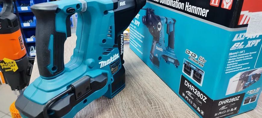 Профессиональный аккумуляторный перфоратор Makita DHR280Z (без АКБ) : 2.8 Дж,18В+18В,SDS+ (без Акб и зарядки) DHR280Z фото