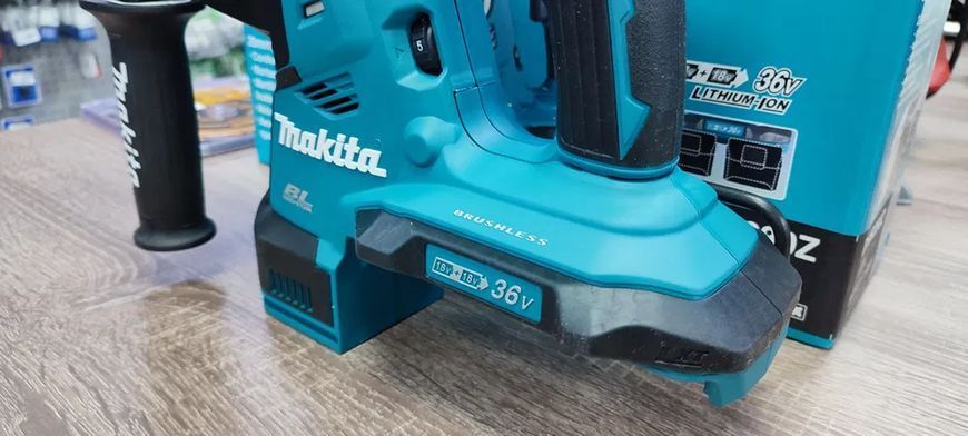 Профессиональный аккумуляторный перфоратор Makita DHR280Z (без АКБ) : 2.8 Дж,18В+18В,SDS+ (без Акб и зарядки) DHR280Z фото