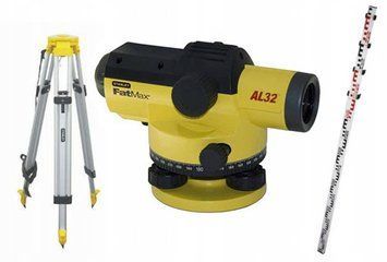 Уровень-нивелир оптический Stanley FatMax XL AL32 (1-77-245) с 5 метровой рейкой 1-77-245 фото