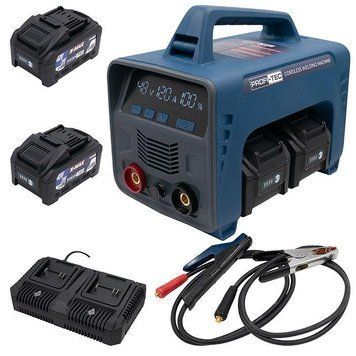 Аккумуляторный сварочный аппарат PCWM16040 X-MAX Power: с АКБ 40В 2шт-8 Аh, электрод 2,5 &ndash; 3,2 мм 006617 фото