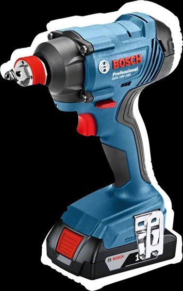 Професійний набір акумуляторного інструменту Bosch GSR 18V-50 + GDX 180-LI 5Ah : з АКБ 18V 5 Ah-3 шт, дриль-шурупокрут, гайкокрут 06019G5227 фото