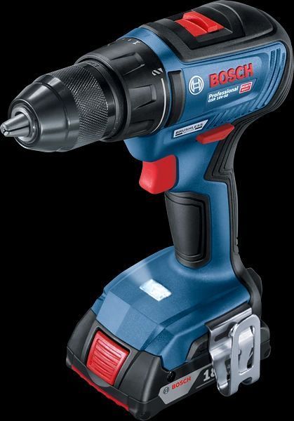 Професійний набір акумуляторного інструменту Bosch GSR 18V-50 + GDX 180-LI 5Ah : з АКБ 18V 5 Ah-3 шт, дриль-шурупокрут, гайкокрут 06019G5227 фото