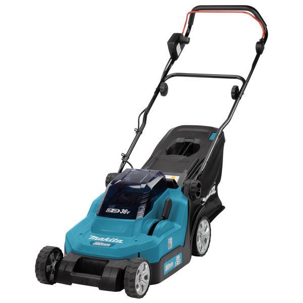Газонокосарка акумуляторна Makita DLM382CM2 : 18 В акумулятор 2 шт + зарядка DC18SH DLM382CM2 фото