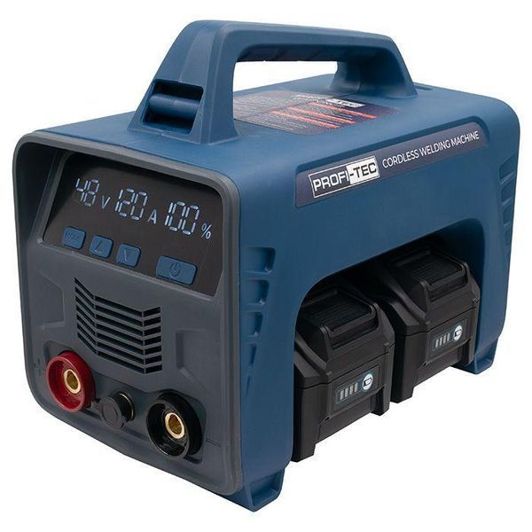 Аккумуляторный сварочный аппарат PCWM16040 X-MAX Power: с АКБ 40В 2шт-8 Аh, электрод 2,5 &ndash; 3,2 мм 006617 фото