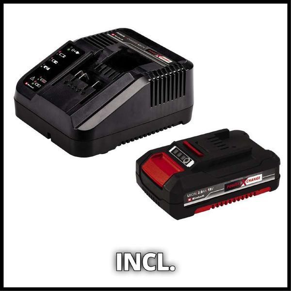 Профессиональный аккумуляторный триммер Einhell GE-CT 18 Li Kit: с АКБ 18V 2,0 Ah 3411197 фото