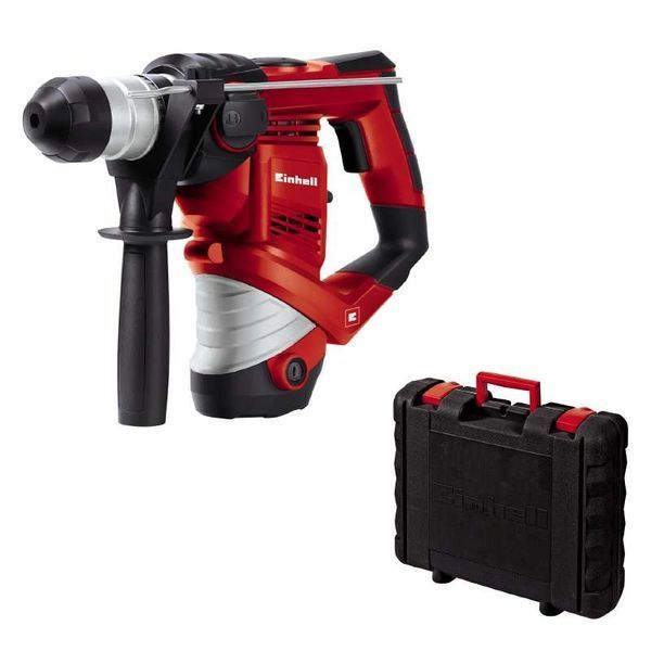 Мощный электрический перфоратор Einhell TC-RH 900 : 900 Вт, 3 Дж, 850 об/мин, 4100уд/мин (4258237) 4258237 фото