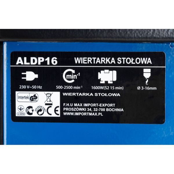 Сверлильный станок AL-FA ALDP16-1 1600 ALDP16-1 фото